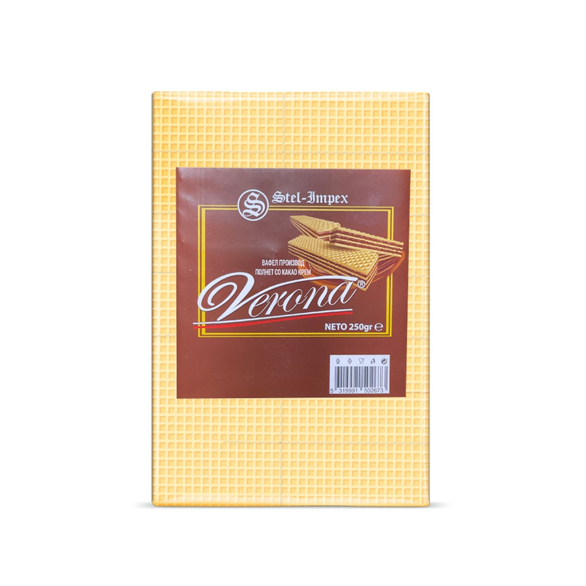 Vafer me kakao Verona 250gr