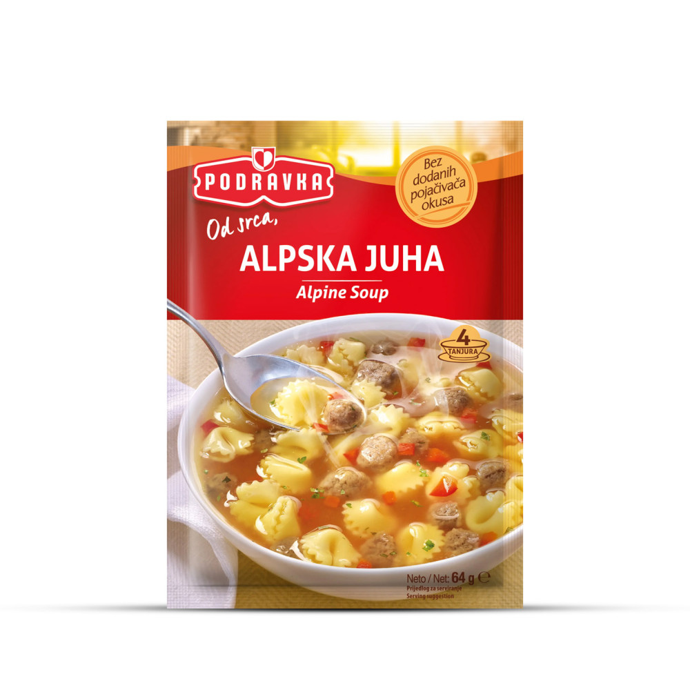 Supe e Alpeve Podravka 64gr