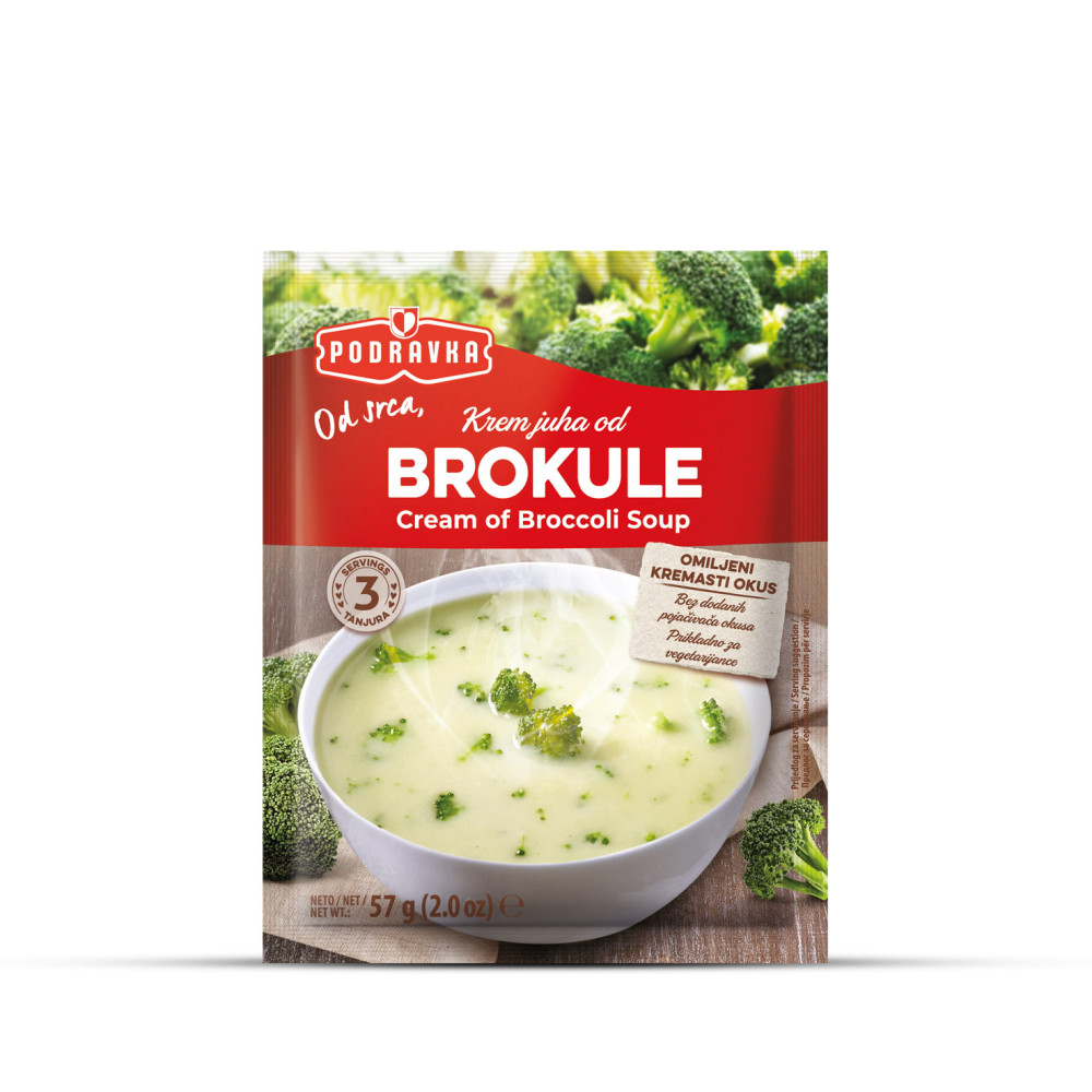 Supe krem me brokoli Podravka 57gr