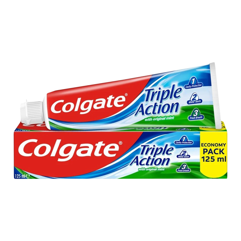 Paste dhembe.Colgate Triple Action 125ml