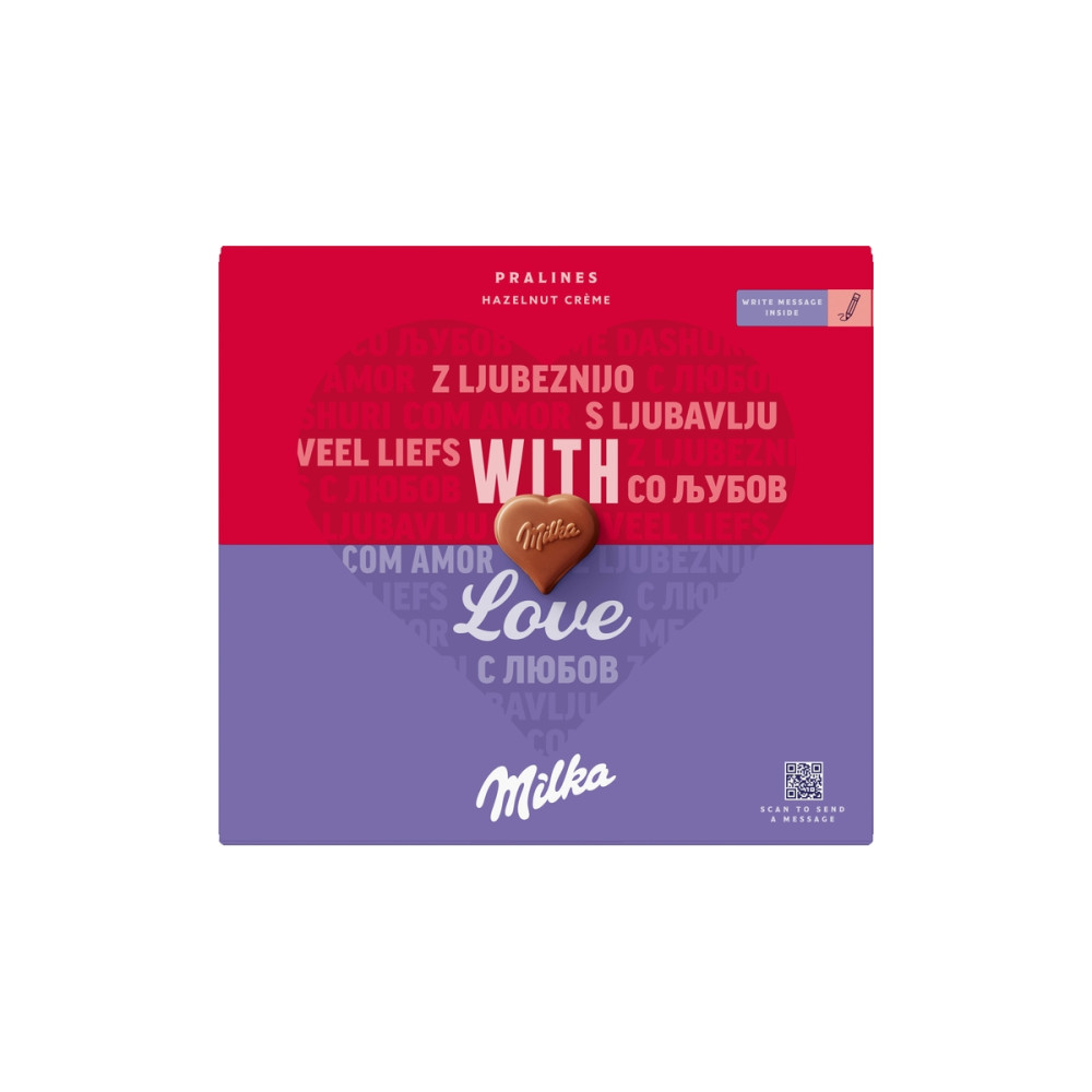 Praline me lajthi Milka 110gr