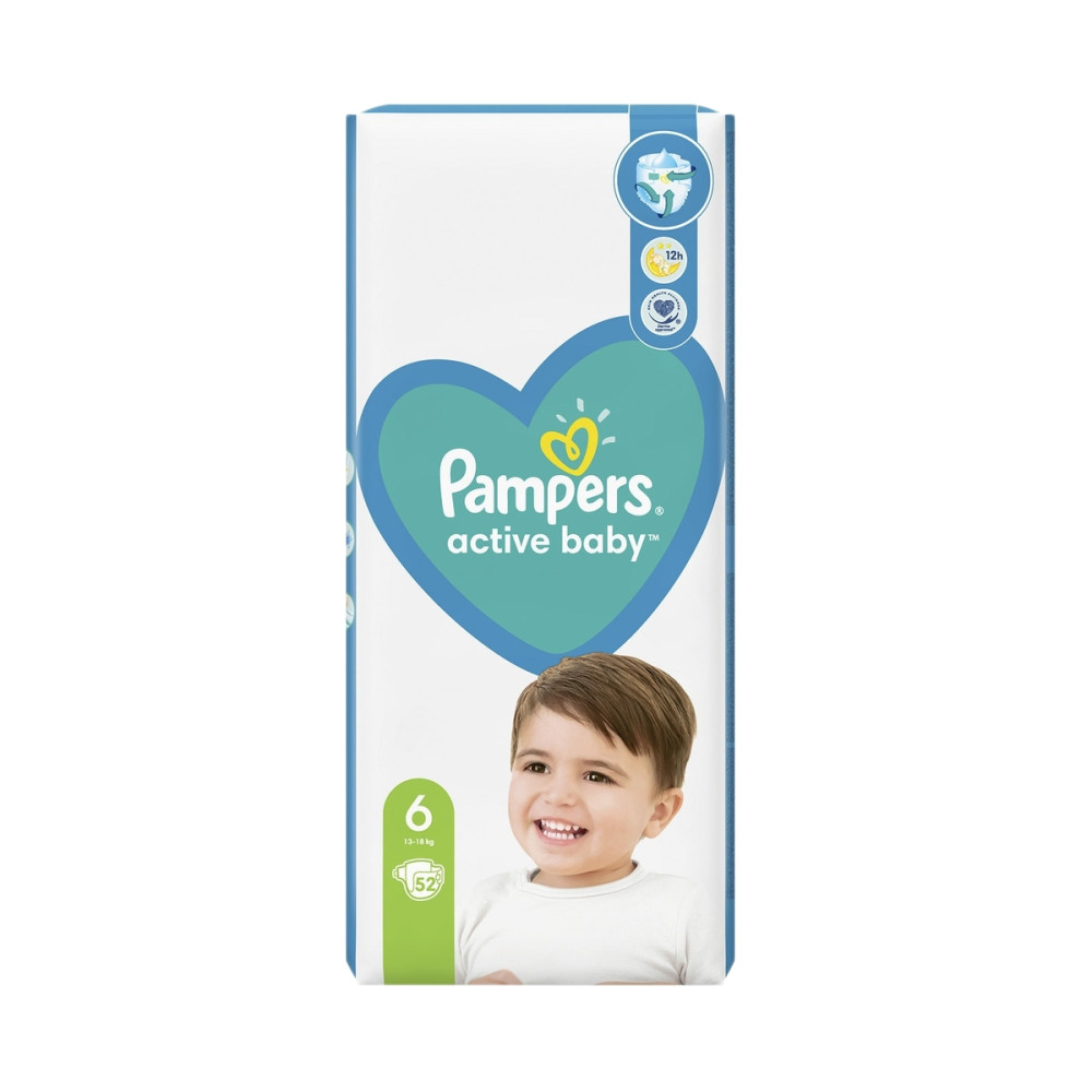Pelene Femije Pampers JP 13-18kg me 52co