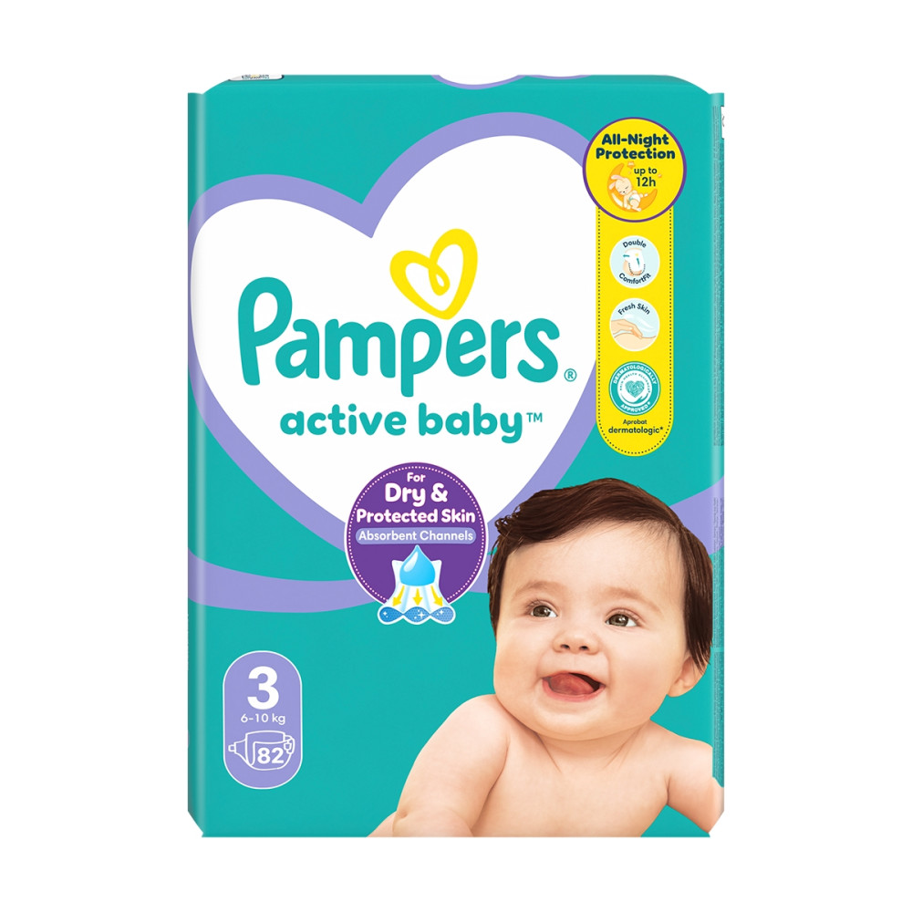 Pelene Femije Pampers JP 6-10kg me 82cop