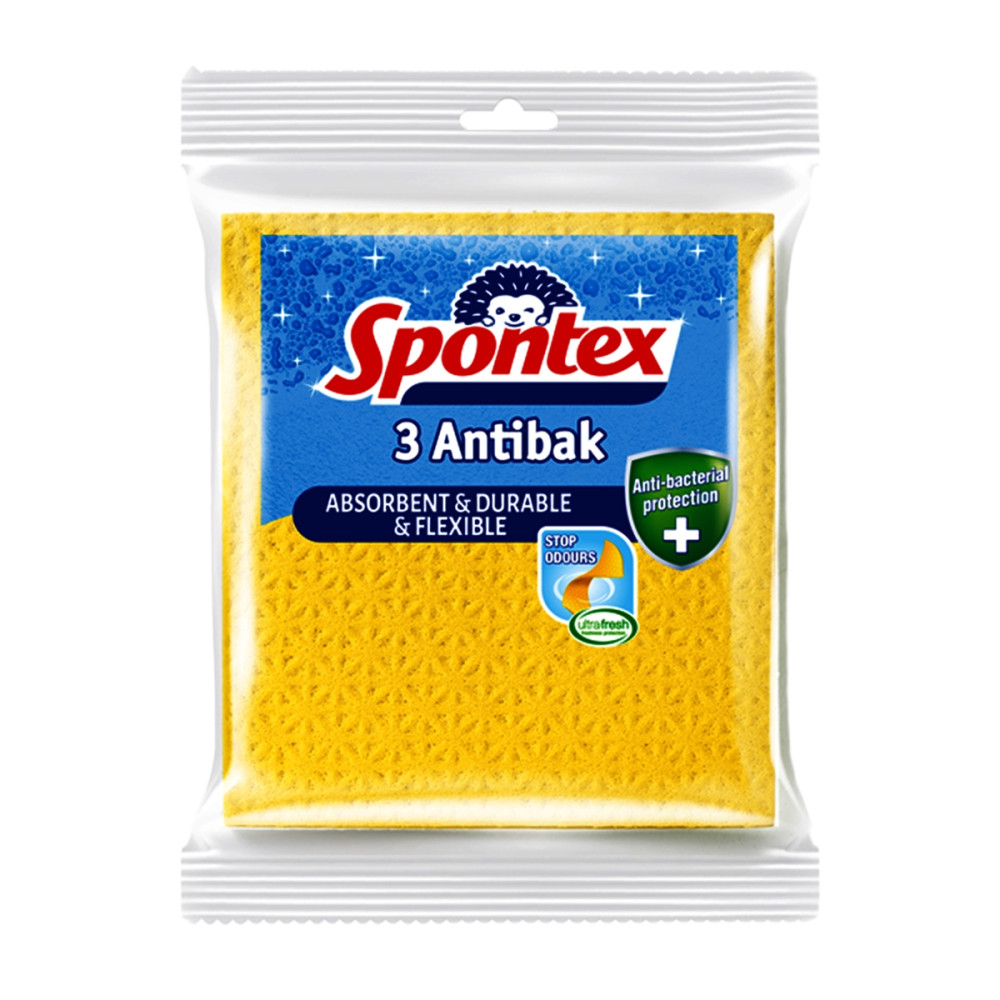 Lecke per pastrim antibac. Spontex 3cope