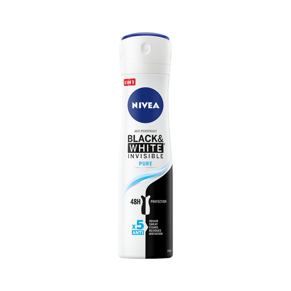 Deo per femra invisible Nivea 150ml