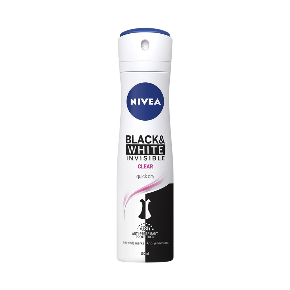Deo per femra black&white Nivea 150ml