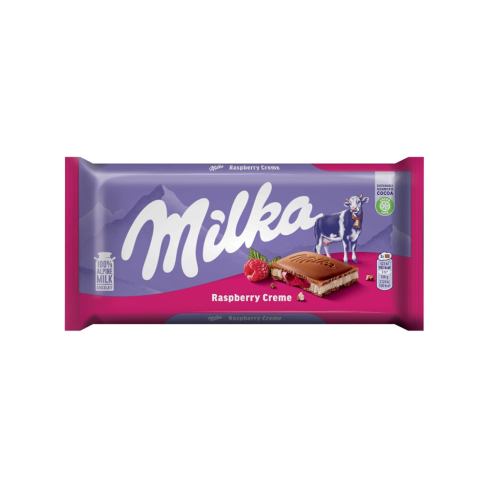 Çokollate me krem maline Milka 100gr