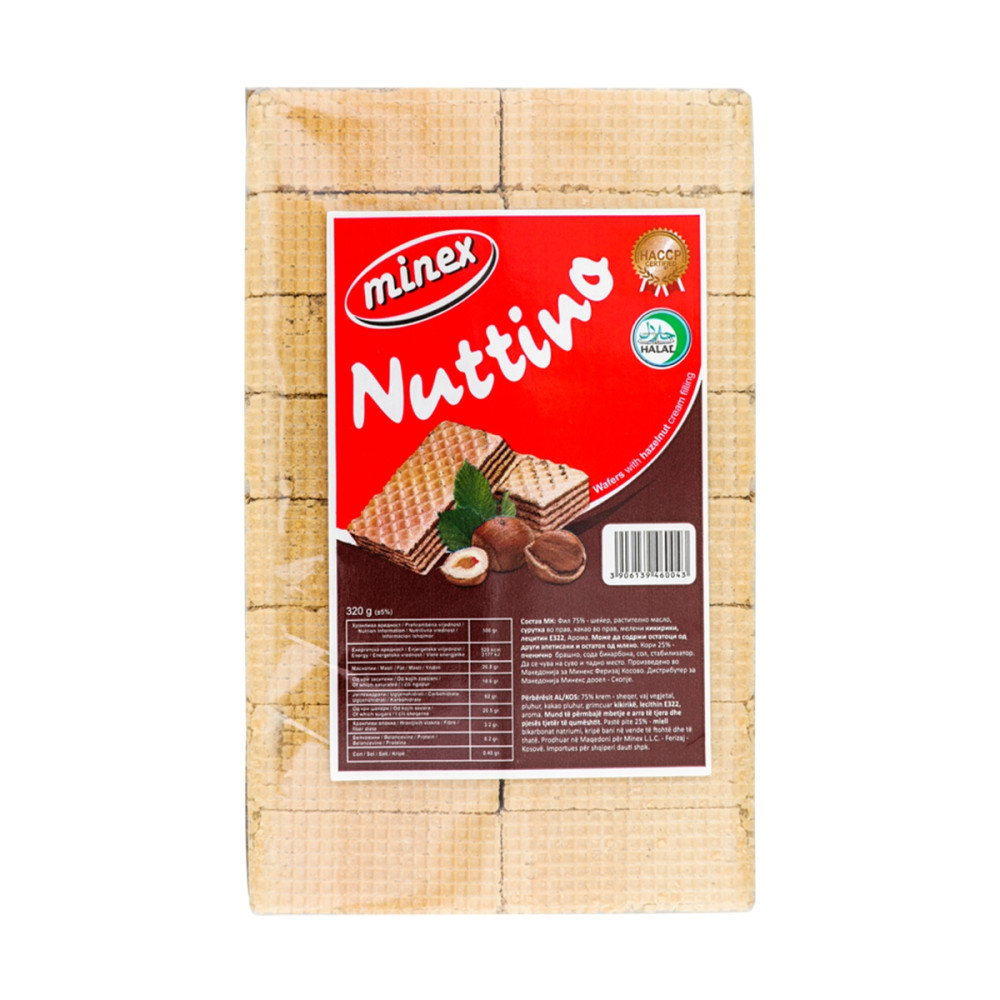 Vafer me kakao Minex 250gr