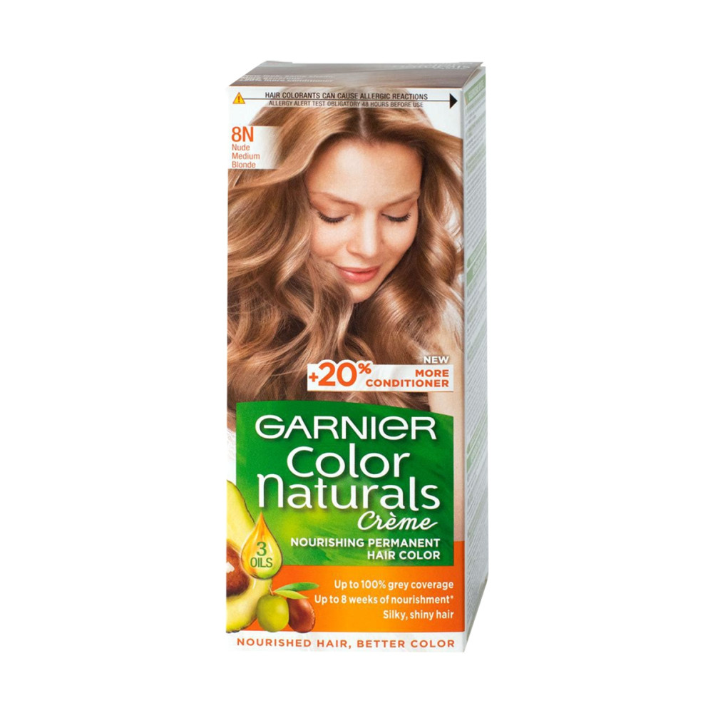 Ngjyre flokeve color naturals Garnier 8N