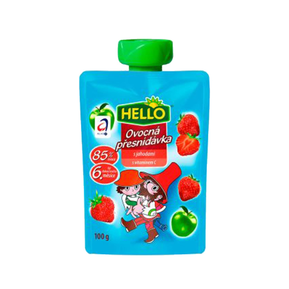 Ushqim per femije Hello Dredhez 100gr