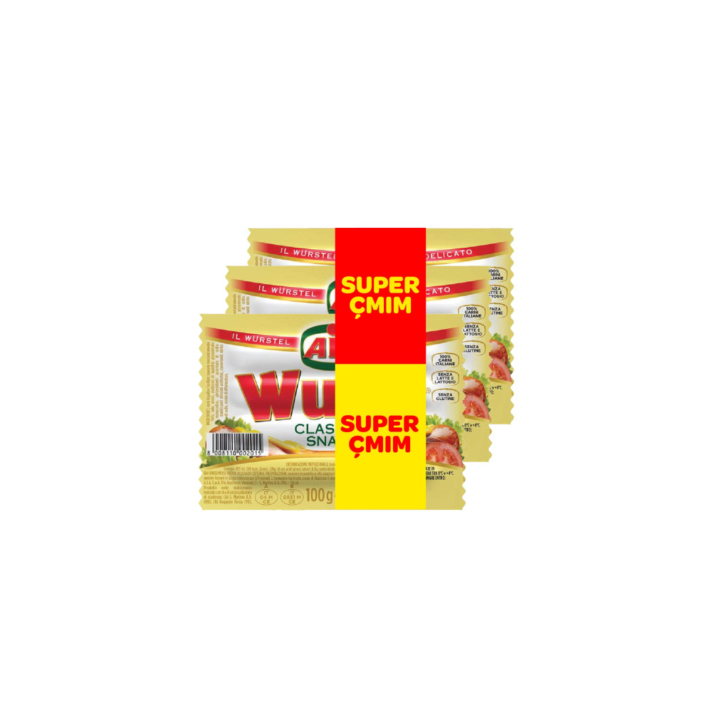 Virshlle klasik Wudy Aia 3x125gr