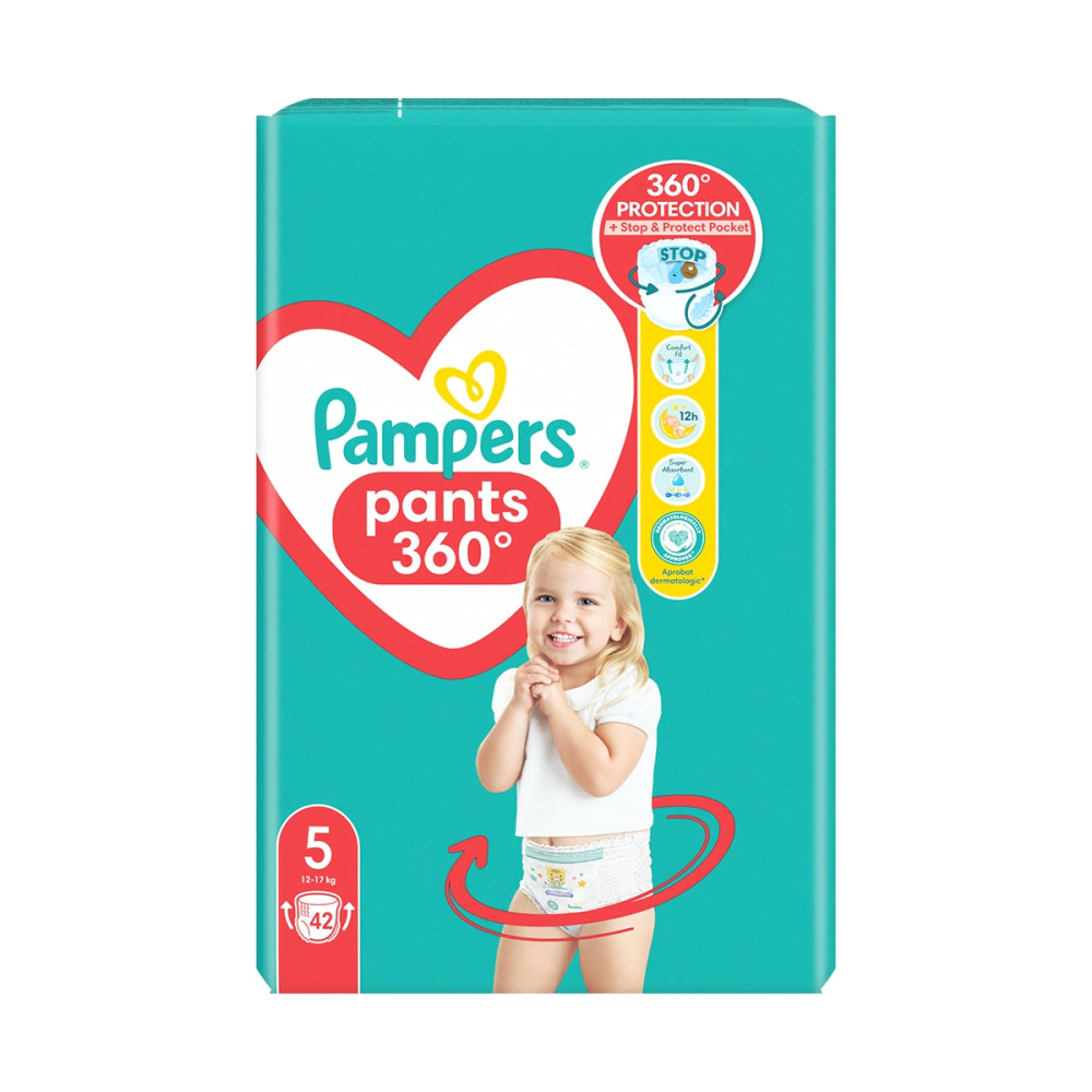 Pelene femije Pampers Pants 12-17Kg 42co