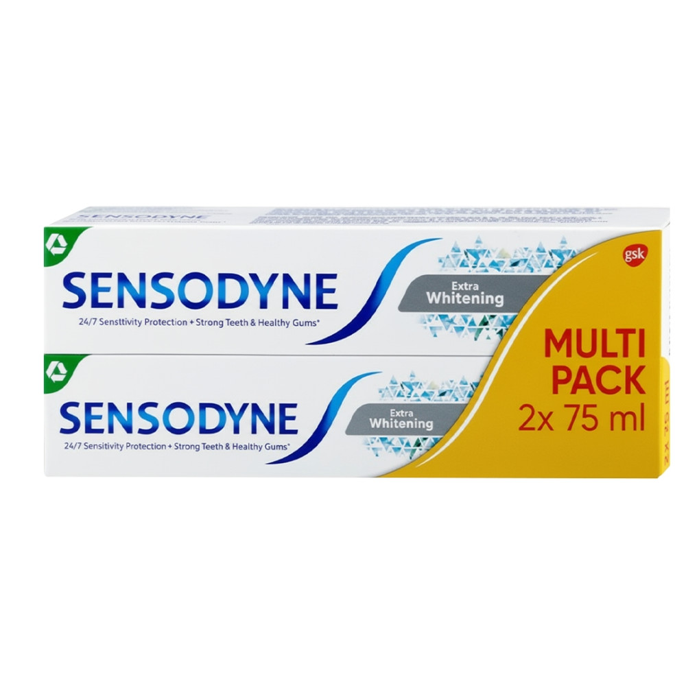 Paste Sensodyne Whitening 2x75 Duo Pack