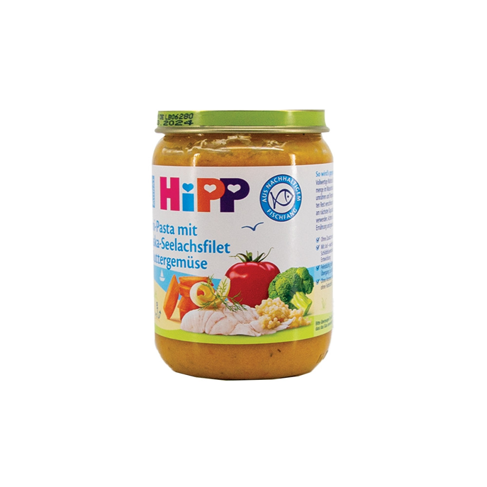 Ushqim femijesh fileto salmoni HIPP 190g