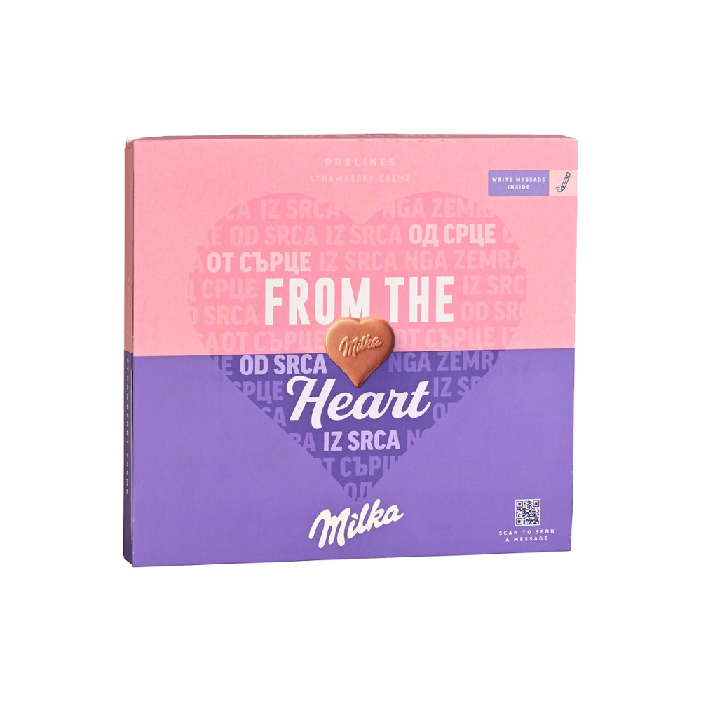 Praline me dredhëz Milka 110gr